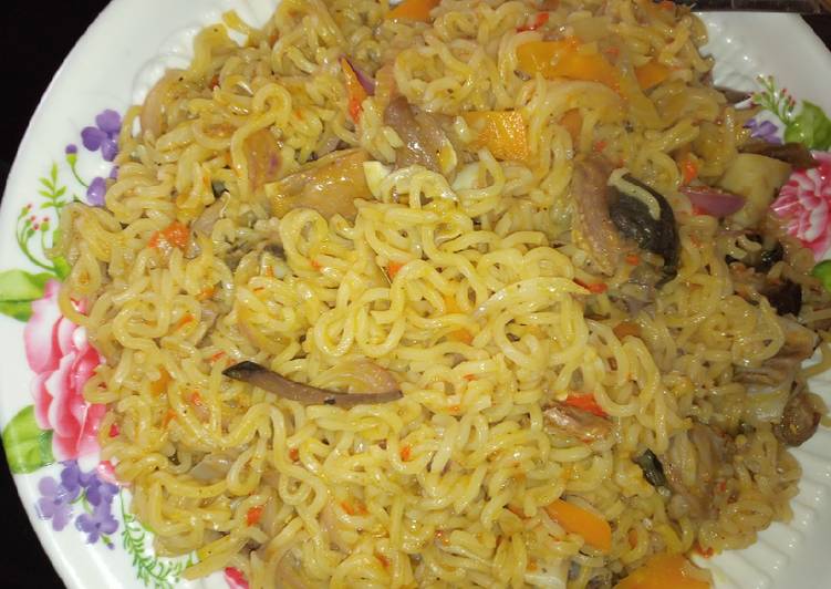 Step-by-Step Guide to Prepare Perfect Isi Ewu noodles😋😋 #Abuja
