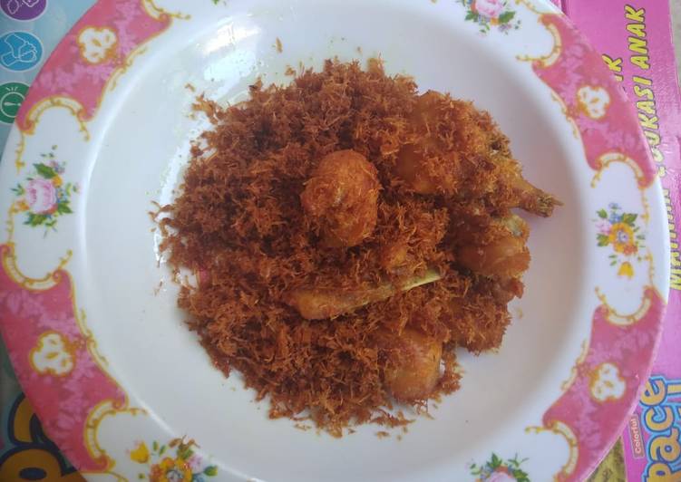 246) Ayam Goreng Tabur Kelapa