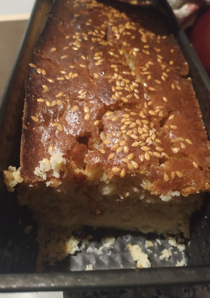 Una foto de Bizcocho de naranja vegano