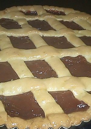 Una foto de Pastafrola de membrillo