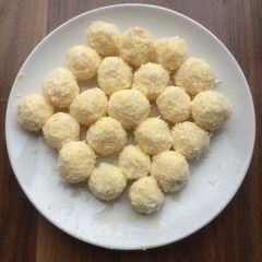 A picture of Homemade Raffaello.