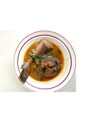A picture of Catfish peppersoup.