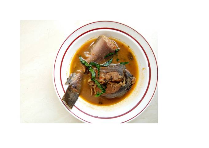 Catfish peppersoup