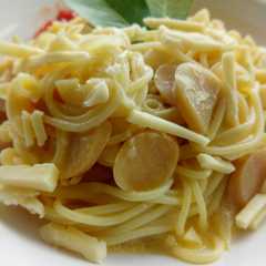 Spaghetti macaroni cheese carbonara রেসিপির প্রধান ছবি