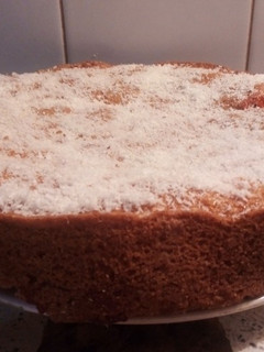 Una foto de Torta de harina de maíz con membrillo