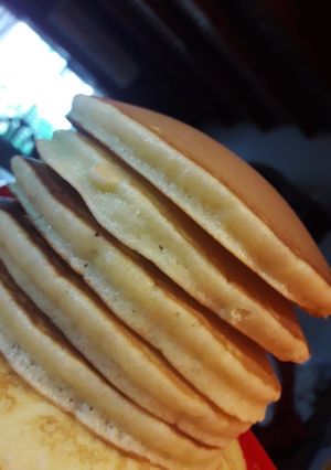 Una foto de Hot Cakes fáciles súper esponjosos!