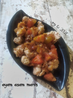 Foto resep Ayam Asam Manis