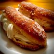 Xuxos con crema pastelera o nata. (Thermomix)