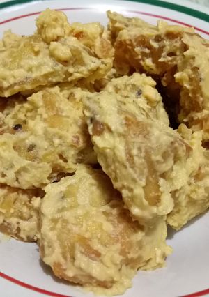 Foto resep Tahu Goreng Saos Telur Asin