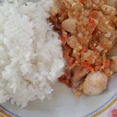 A picture of Sate taichan 414 kalori.