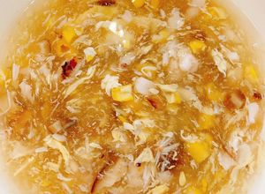 Hình của món Soup hải sản cho bé.