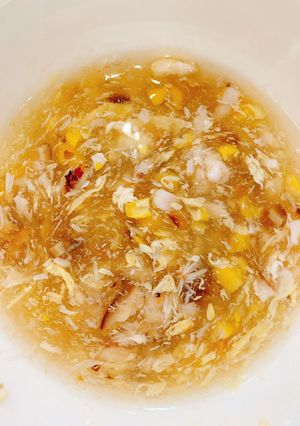 Hình của món Soup hải sản cho bé.