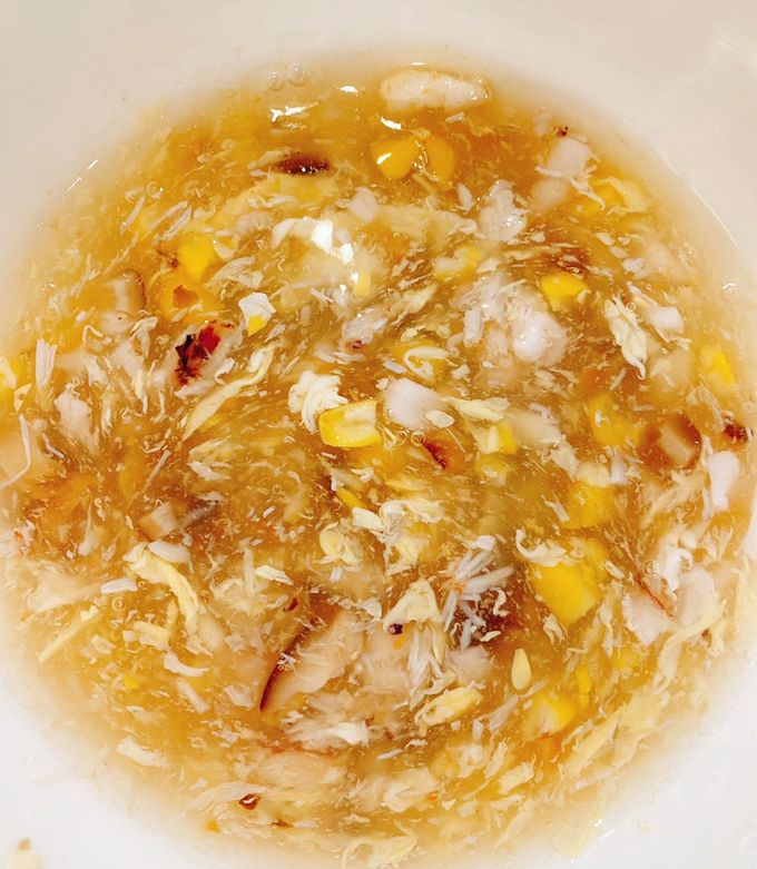 Hình của món Soup hải sản cho bé.