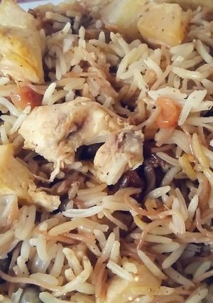 صورة لوصفة برياني عراقي على طريقتي
