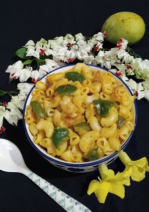 A picture of Quick Breakfast for Kids - Mango Macaroni.