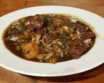 Ultimate Make Recipe Sausage and Seafood Gumbo Delicious and Healthy