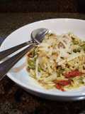 Lemony Chicken Orzo with Vegetables