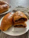 Roti Pisang Coklat Keju Discard Sourdough
