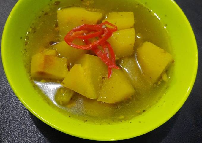 Resep Labu Siam Basa Genep yang Lezat