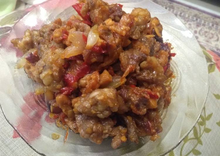 Resep Oseng mercon tetelan | Bahan Membuat Oseng mercon tetelan Yang Enak Dan Lezat