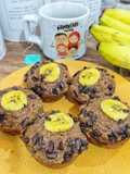 Gluten Free Banana Choco Muffin Oat