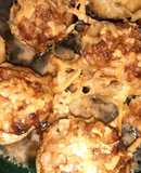 Champiñones gratinados  🍄con  tocino y queso 🧀