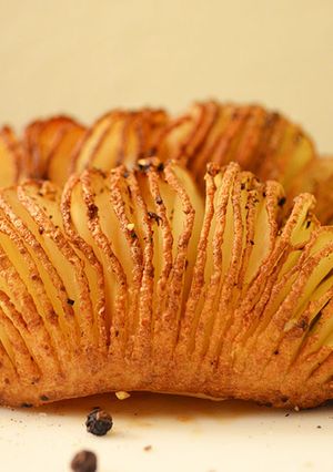 A picture of Simple and tasty potato fans.