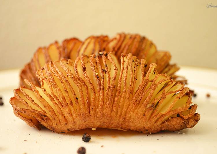 Simple and tasty potato fans