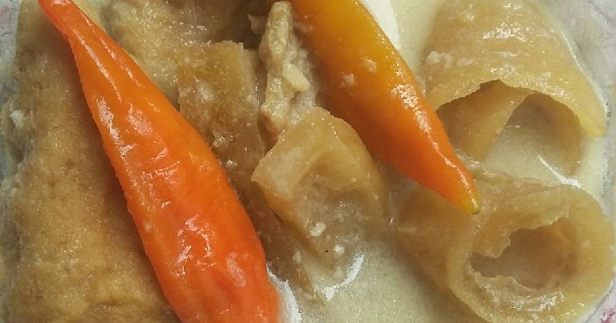 Resep Sambel Tumpang Tahukrecek Oleh Noerainy Cookpad