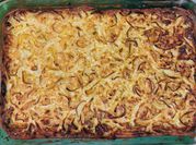 Una foto de faina de garbanzo
