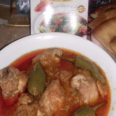 A picture of Chicken Achar Gosht.