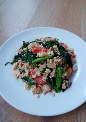 Foto resep 120. Tumis Tahu Kailan (Indonesia)