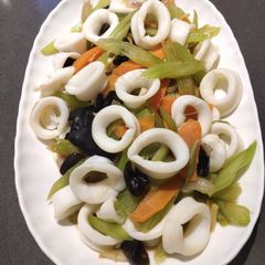 A picture of Sauteed Squid.