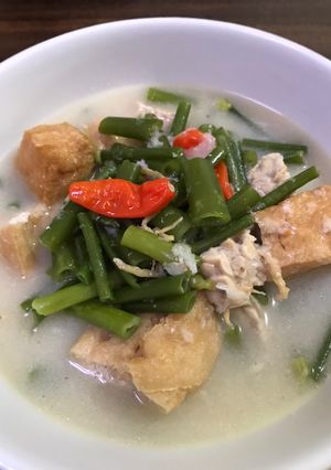 Foto resep Lodeh Mblalo (Bunga Bawang)