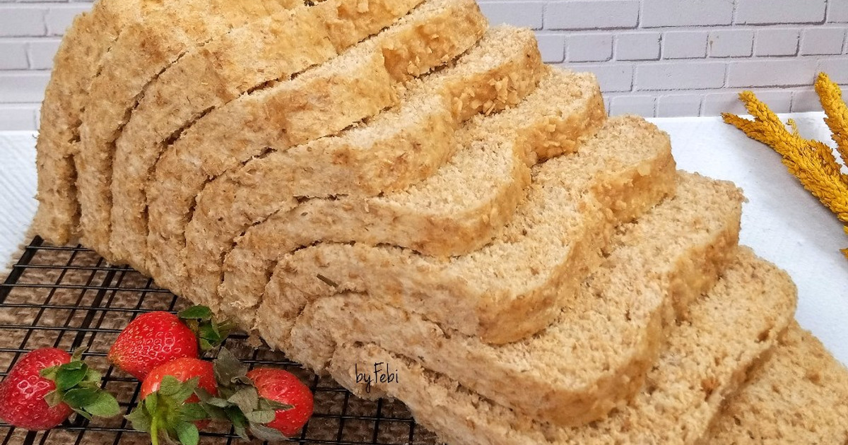 Snack Roti Gandum Resep Roti Gandum Kukus oleh Baking With 'Otang' - Cookpad