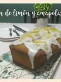 Budín de limón y amapolas