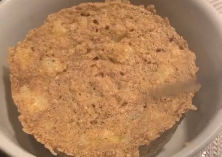 Bolo de banana de microondas