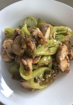 รูปของ ไก่ผัดพริก 🍗🌶🍲 #อาหารไทยง่ายๆ