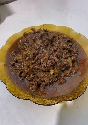 Foto resep Sapi lada hitam
