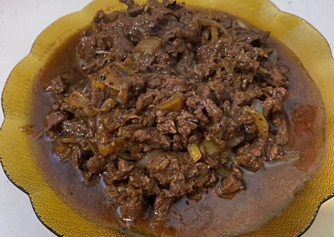 Cara Gampang Menyiapkan Sapi lada hitam yang Lezat