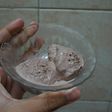 Es krim coklat pakai whip cream