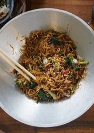 Foto resep Mie Gaban Simple