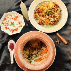 A picture of Soya Dum Biryani.