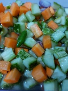 Foto resep Acar mentah tanpa cuka