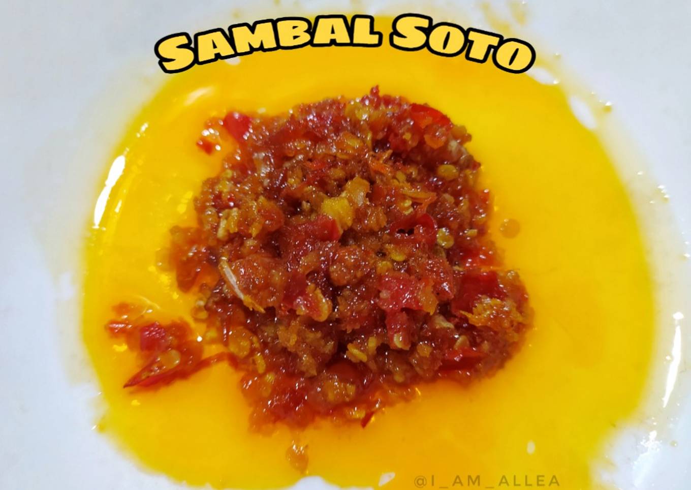 Sambal untuk Soto