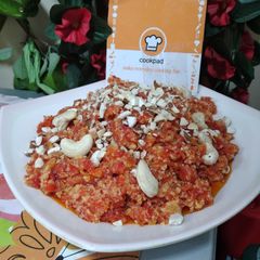 A picture of Gajar ka halwa.
