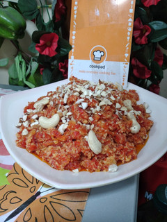 A picture of Gajar ka halwa.