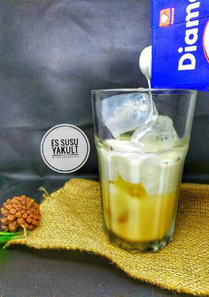 Foto resep Es susu yakult