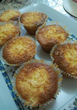 Foto resep cupcake brownies white chocolate with cheese