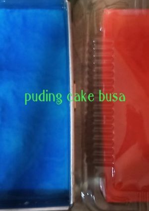 Foto resep Puding cake busa